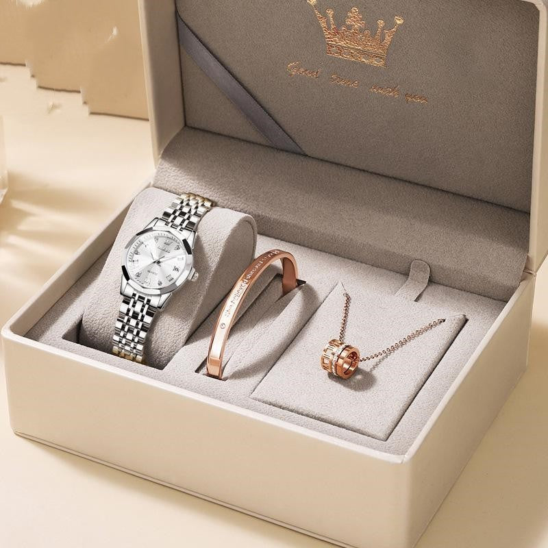 Quartz Women's Watch Gift Box